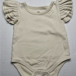 Emerson & Friends | 3-6 Month Ruffle Shoulder Bodysuit